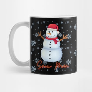 Snow Man Mug